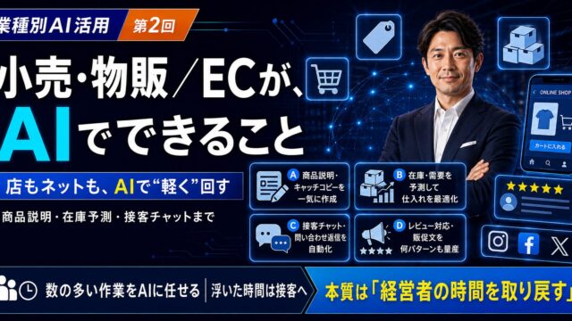小売・物販向けのAI活用-アイキャッチ