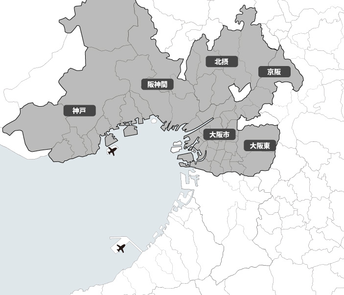 配布エリアマップ